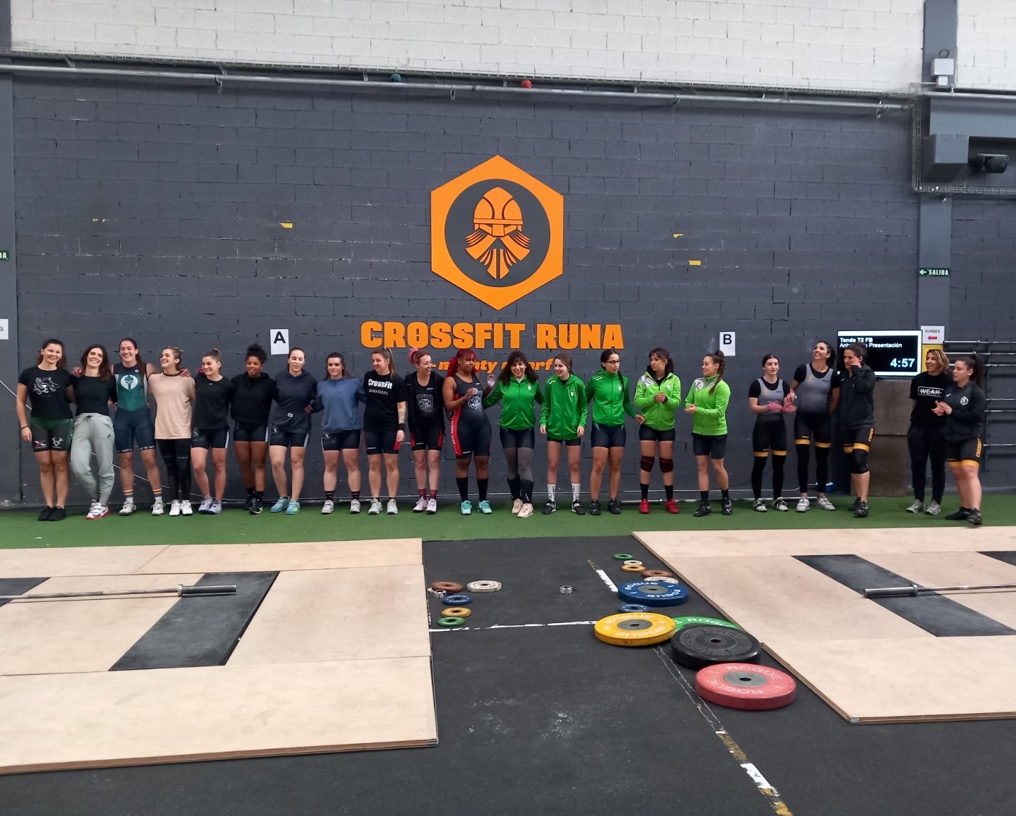 Mayor&iacute;a de r&eacute;cords femeninos en la I Jornada de Liga Navarra de Clubes 2023